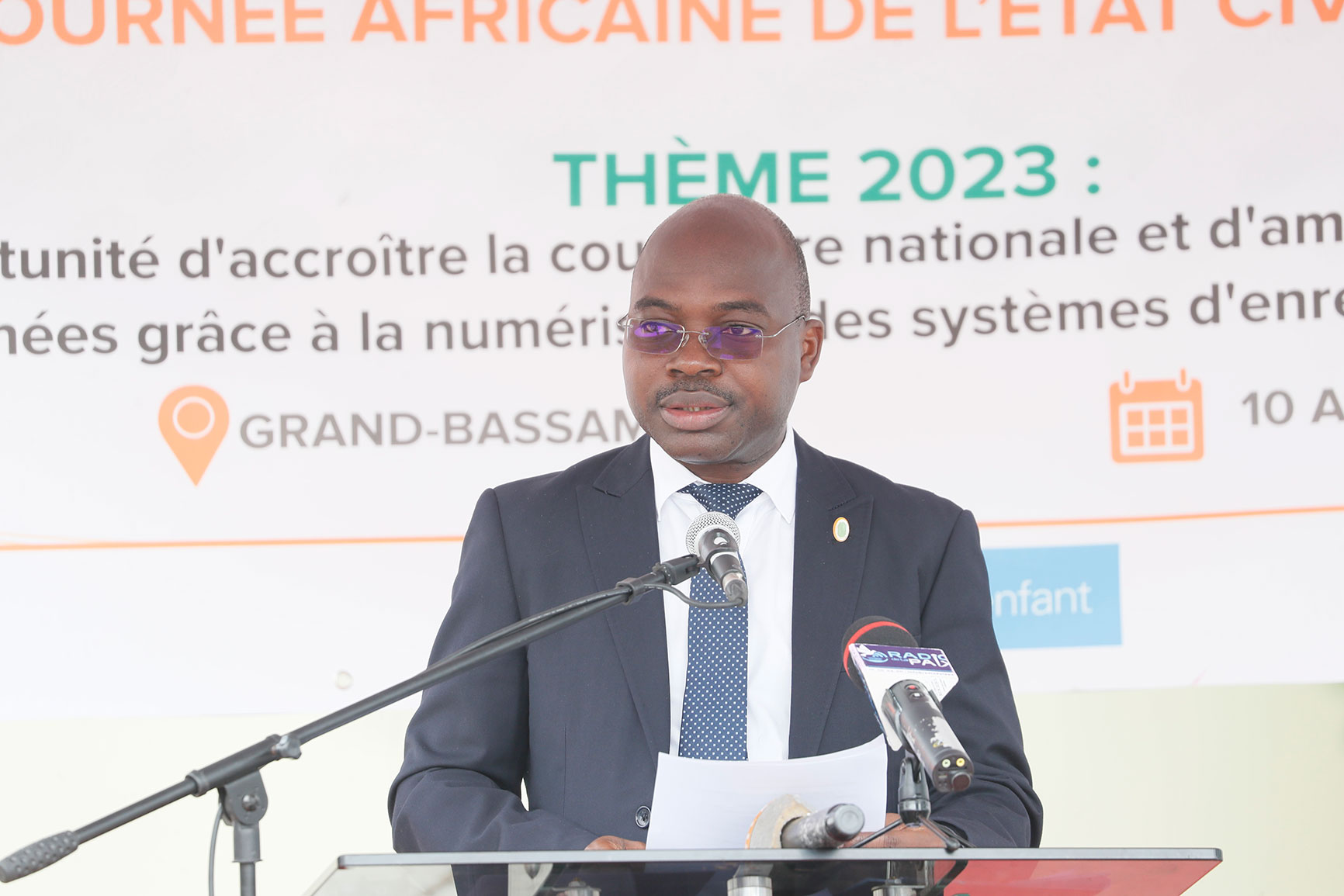 État civil : 69 centres d’état civil et 269 centres de santé ivoiriens dotés du logiciel Cityweb, selon le DG de l’ONECI, Christian Kodia