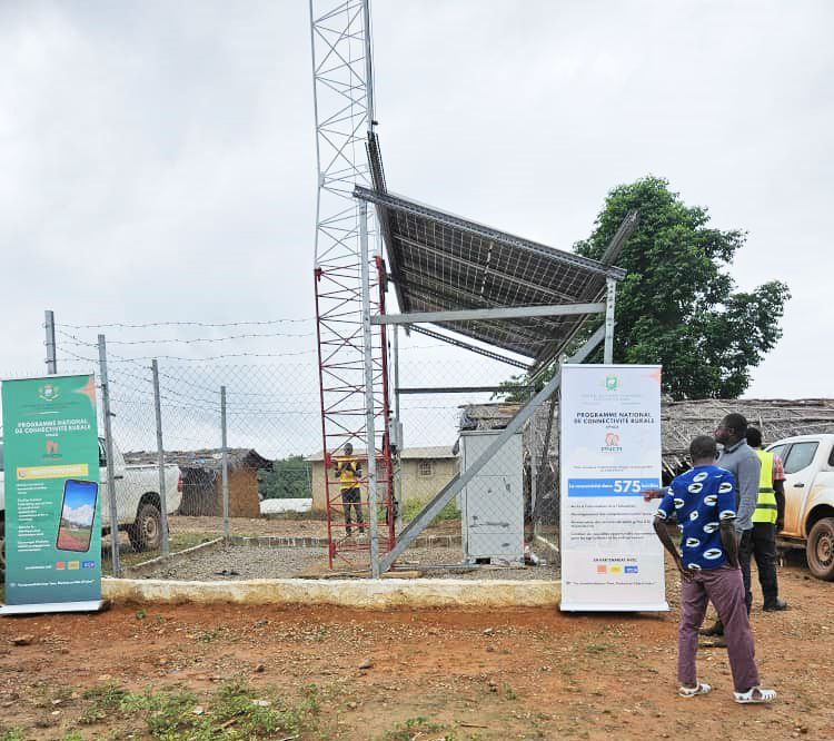 Extension du réseau mobile et l'internet haut débit aux zones rurales: des sites radioélectriques mis en service dans sept localités rurales du pays