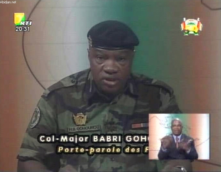 Côte d`Ivoire: l`armée annonce la réouverture des frontières pour lundi