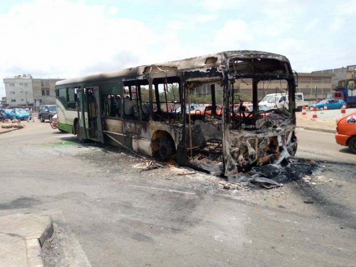 Suite à des actes de vandalisme sur ses bus, la SOTRA annonce la suspension de sa desserte à Yopougon