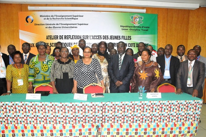 Enseignement supérieur : rapport de l’atelier sur l’accès des filles aux filières scientifiques