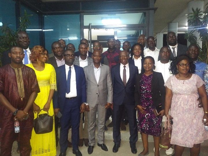 Politique : le Bureau Exécutif du RJR, chez Lanciné Diaby, Directeur Général du Fonds d’Entretien Routier