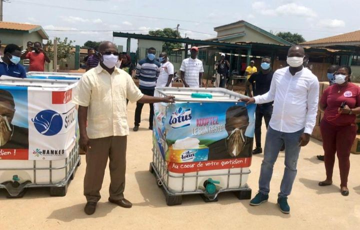 Lutte contre le COVID-19: la Fesci offre des kits de protection et des vivres aux étudiants de l’Université de Daloa