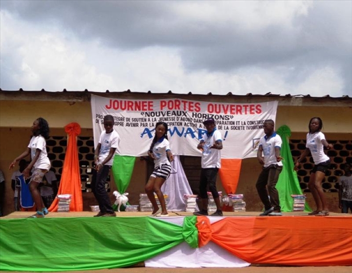 L’ONG internationale AVSI et la Plateforme Opérationnelle Jeunesse lancent à Abobo la 8ème Journée Portes Ouvertes du projet «Nouveaux Horizons», cofinancé par l’Union européenne