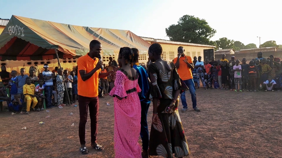  Festival Ramadan 2e édition:  sensibilisation des enfants à la sécurité routière à Tengrela.