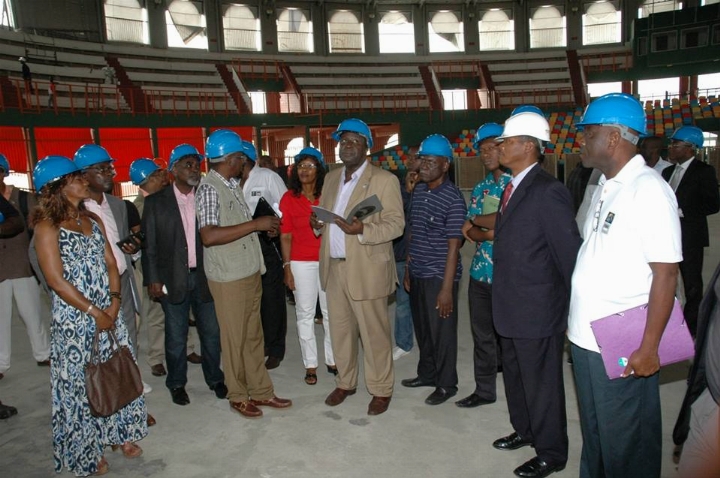 Afrobasket 2013 / A Jour J-14 - Sur les traces des travaux aux Palais et Hall des Sports à Treichville !