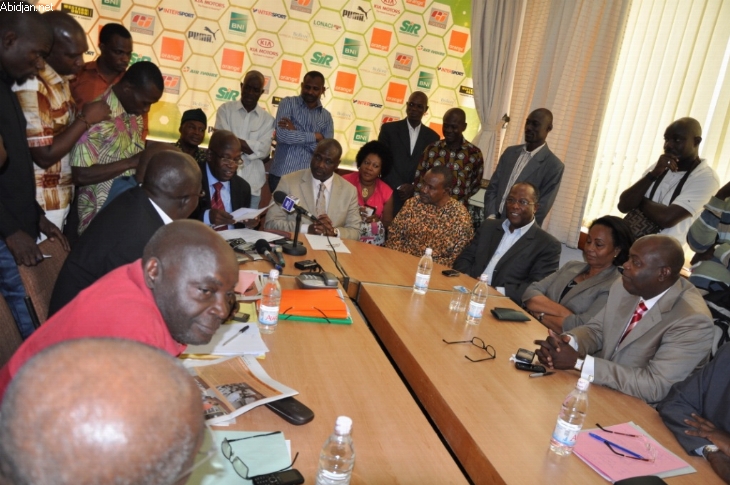 Football : Conférence de presse/ Salif Bictogo (candidat à la FIF) : « Je ne lâcherai pas, j’irai jusqu’au bout »