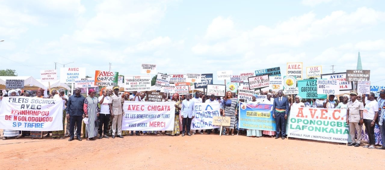 Filets Sociaux Productifs : 7,2 milliards de FCFA de subventions versées à 100 000 ménages