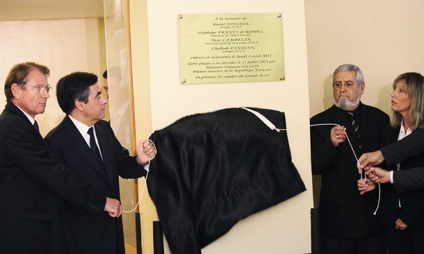 Hommage aux victimes du 