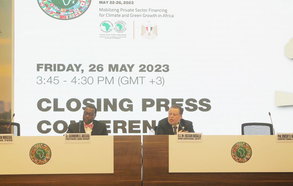 Fin de 58e assemblée annuelle de BAD en Egypte : les dirigeants du continent pour des économies africaines résilientes au changement climatique