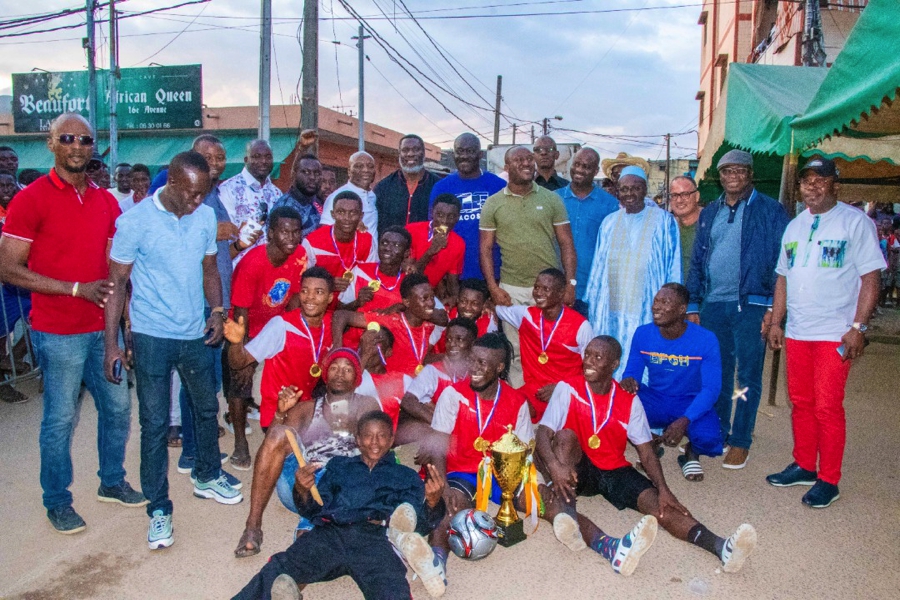 Finale du ’’Grand Tournoi des Cités de Treichville’’ : Kolliabo Sébastien parrain 
