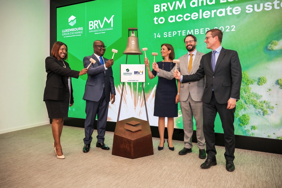 Finance durable: la BRVM et LuxSE signent un protocole d’accord