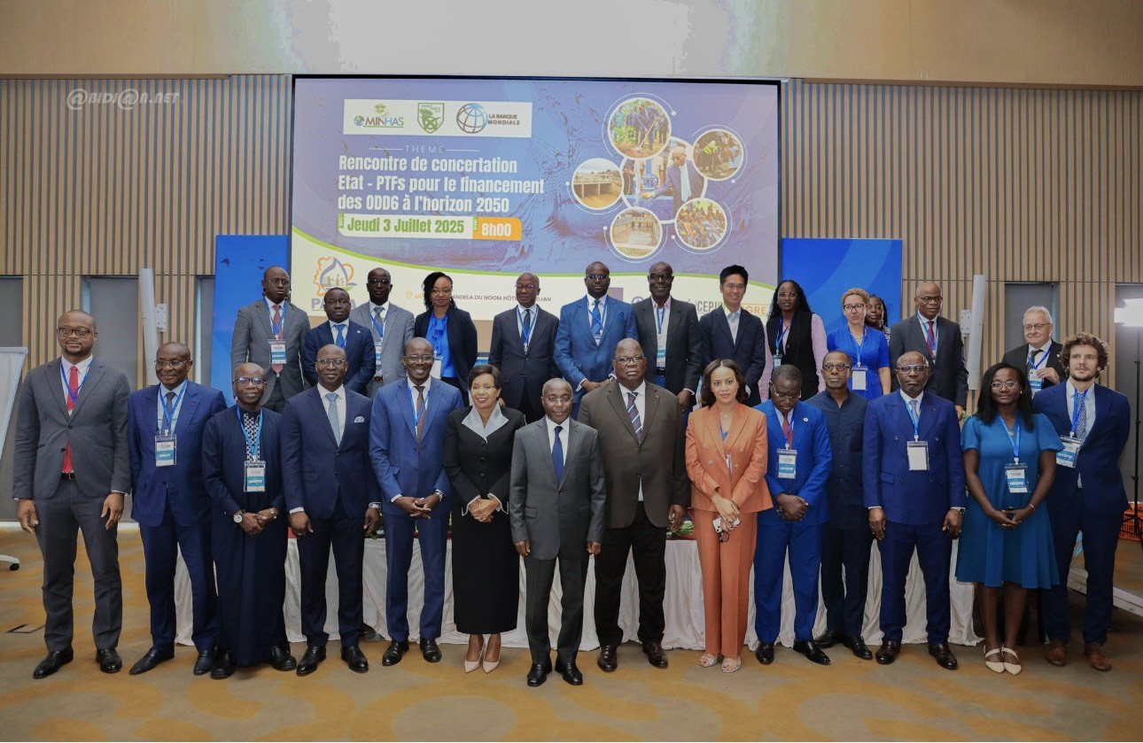 Financement des ODD6 à l’horizon 2050 : l’État ivoirien et les PTF scellent leur engagement au terme d'une concertation stratégique à Abidjan