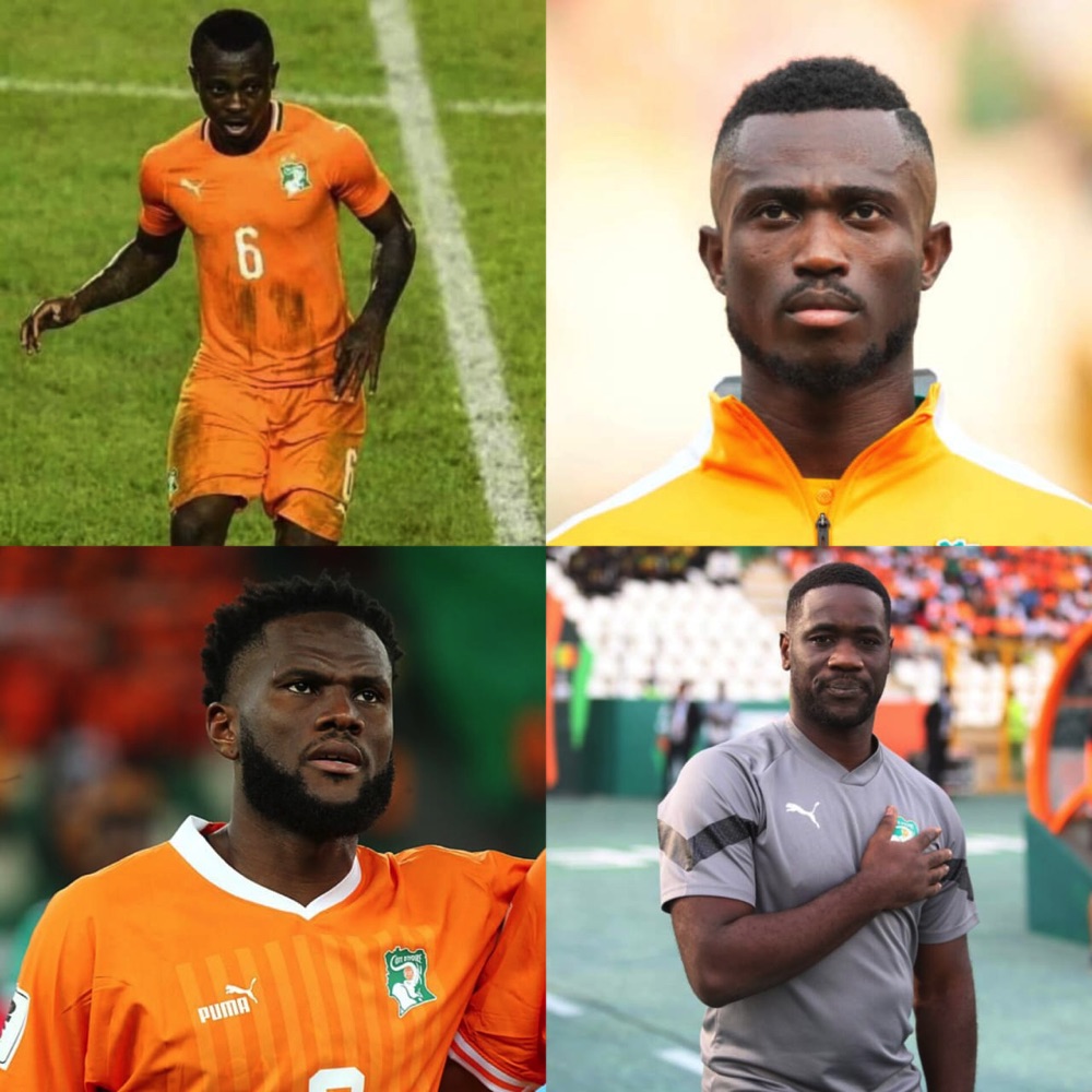 Football : les ivoiriens Franck Kessié,  Jean Michaël Seri, Ghislain Konan et le coach Emerse Fae dans l'équipe type de la CAN 2023