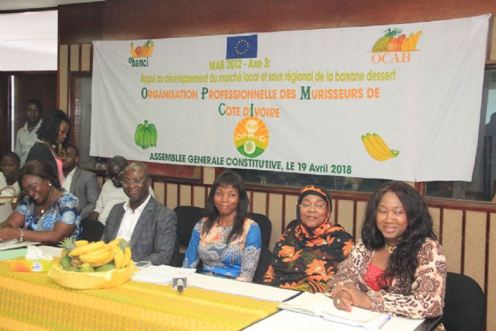 Filière banane: Martiale Yao élue à la tête des murisseurs de Côte d’Ivoire