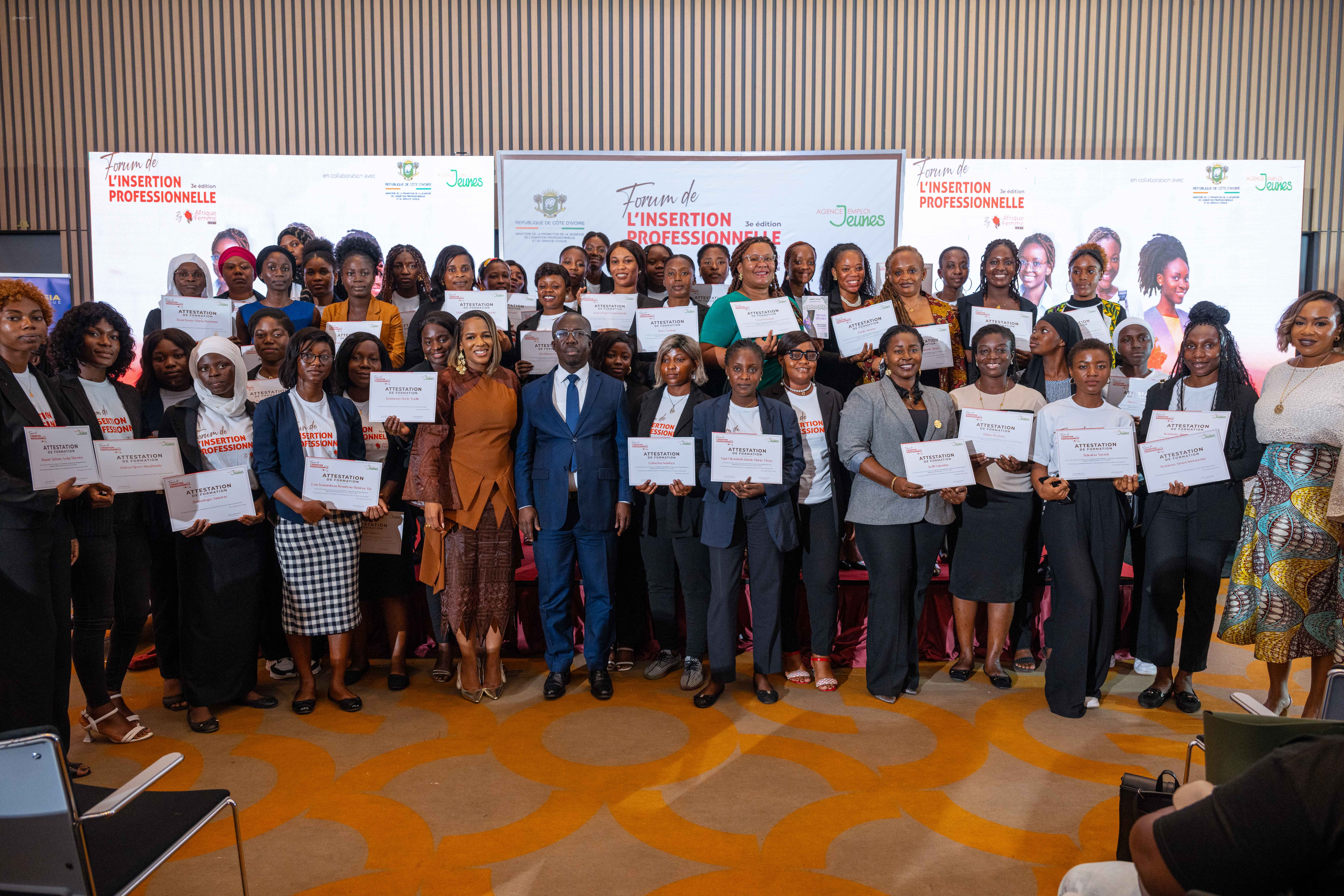 Forum de l'Insertion Professionnelle by Afrique Femme : la 3ème édition réunit plus de 1000 jeunes