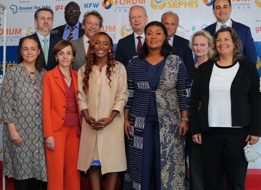 Forum International du Leadership Féminin: la Fondation SEPHIS et la Coopération Allemande partagent une subvention de 15 Millions de Francs CFA à des femmes entrepreneurs