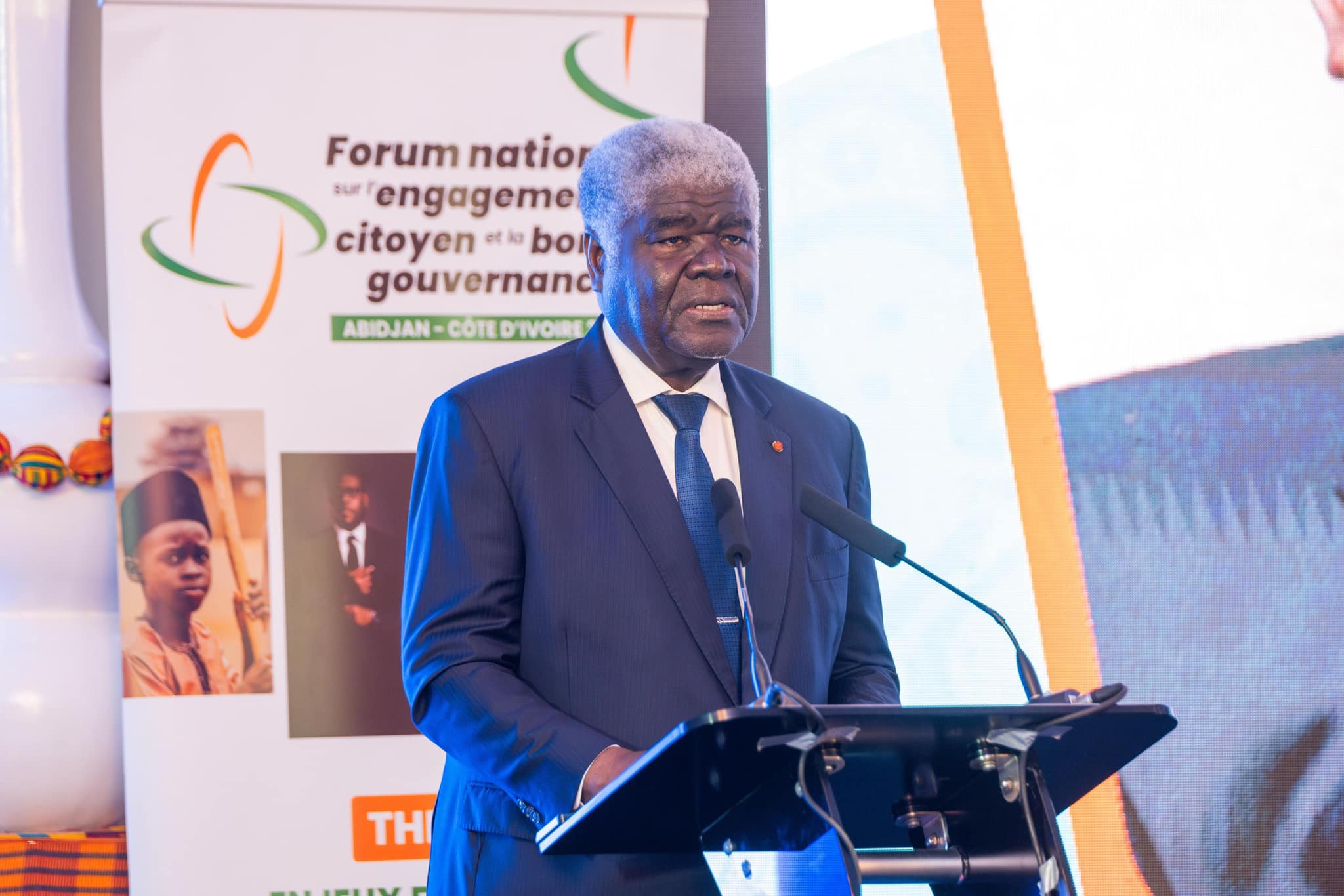 Forum national sur l'engagement citoyen à la bonne gouvernance : un levier essentiel pour favoriser l'expression de la voix citoyenne (Robert Beugré Mambé)