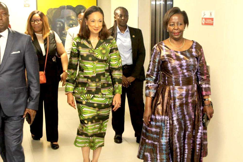 Francophonie : la Secrétaire générale de l'OIF, Louise Mushikiwabo, salue la Côte d'Ivoire, un pays modèle par sa participation