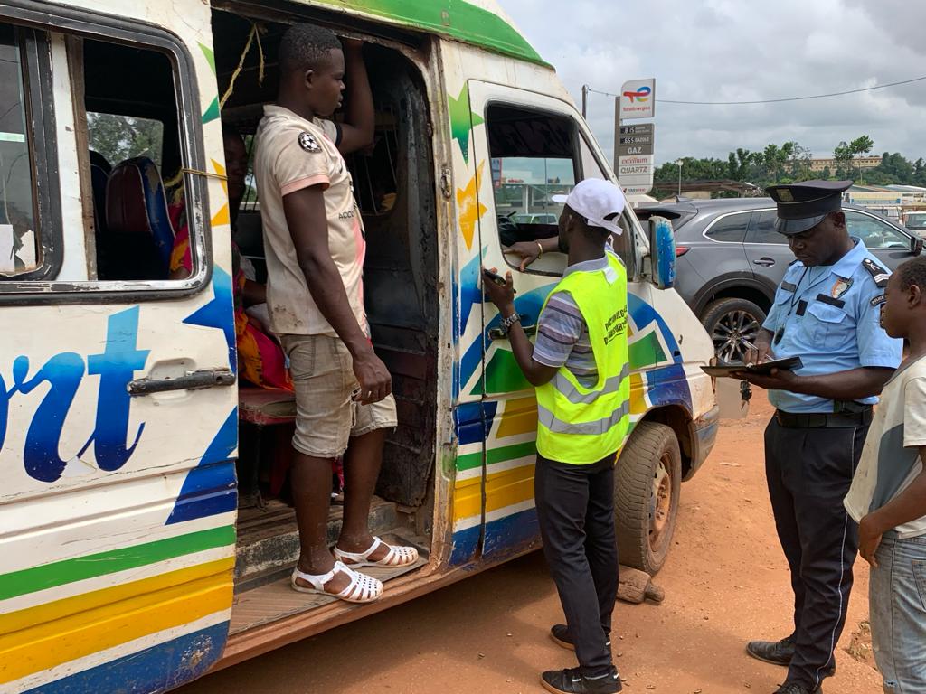 Gagnoa: l’opération de sensibilisation de proximité à la sécurité routière se poursuit