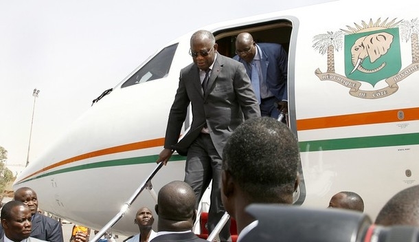 L`avion de Laurent Gbagbo immobilisé à Bâle-Mulhouse