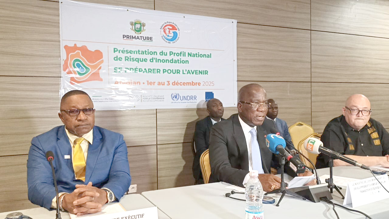 Gestion des catastrophes : la Côte d'Ivoire présente son Profil national du risque d'inondation