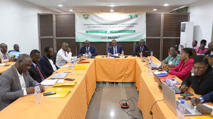 Gestion des prévisions de trésorerie : le PAGEF renforce les capacités d’une trentaine d’agents de la Direction générale des Financements