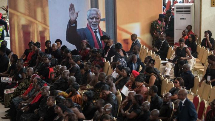Ghana: obsèques solennelles de Kofi Annan, ancien secrétaire général de l’ONU