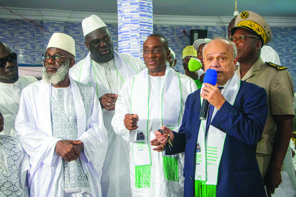 Grand-Bassam : Cérémonie des 121 ans de la Grande mosquée / Jean Christophe Belliard, ambassadeur de France : « En Côte d’Ivoire en 2025, on a vraiment besoin de parler de paix, de tolérance, de respect »