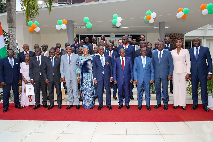 Grande Chancellerie : 35 récipiendaires décorés dans l’Ordre national et dans l’Ordre du Mérite ivoirien