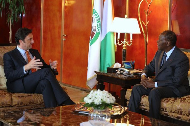 Audience : le Chef de l’Etat s’est entretenu avec l’Ambassadeur de Grande Bretagne