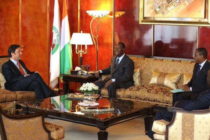 Le Chef de l’Etat s’est entretenu avec l’Ambassadeur de Grande Bretagne