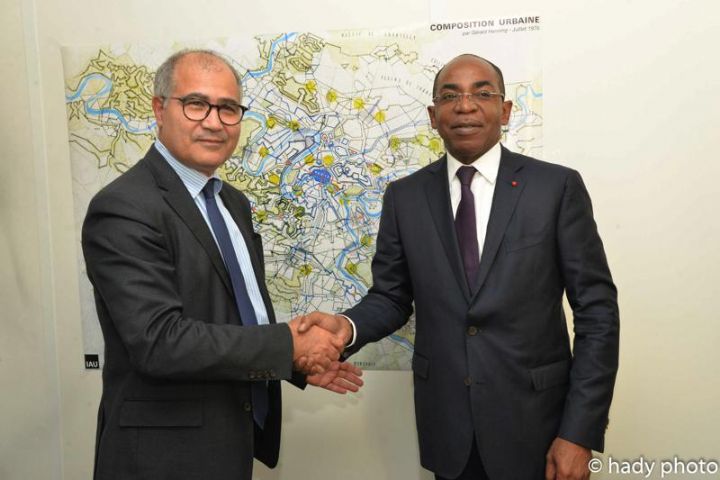Projet de restructuration de la ville d’Abidjan : Une délégation de l’Institut d’Aménagement et d’Urbanisme de l’Ile de France (IAU-IDF) en visite à Abidjan.