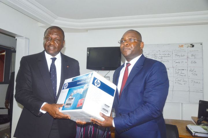 En visite de travail au siège du journal: Hamed Bakayoko s’imprègne des difficultés du Patriote