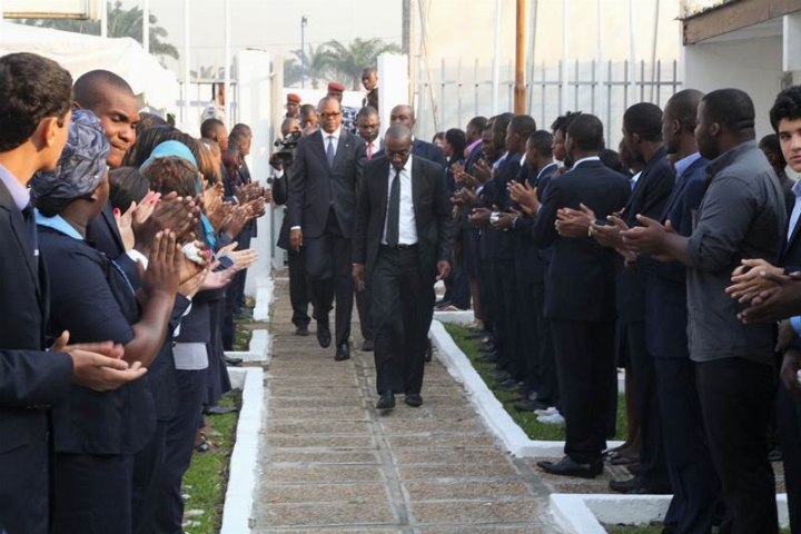 Honneur au drapeau à HEC / Le ministre Lobognon : “Le salut aux couleurs sera officialisé”