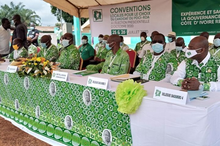 Convention éclatée: Bédié obtient 100% des voix des quatre délégations du département de Daoukro