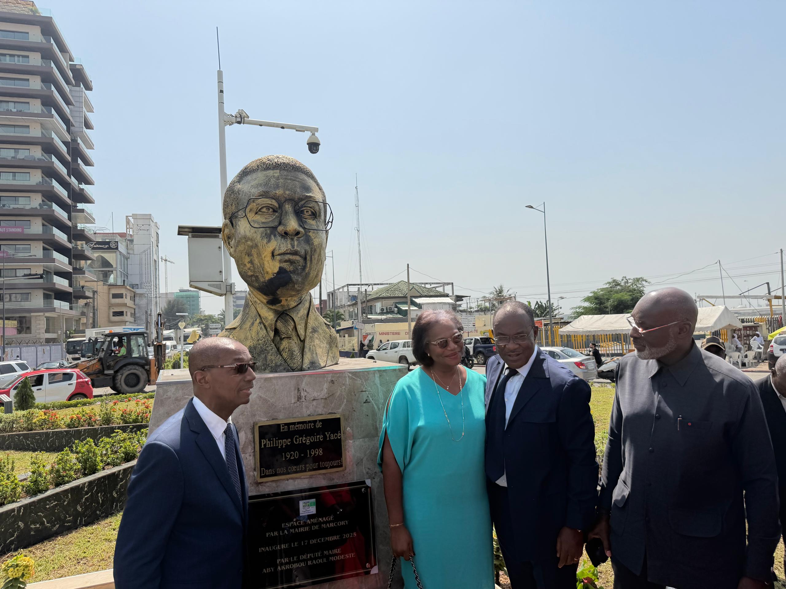 Hommage: Marcory honore la mémoire de Philippe Grégoire Yacé