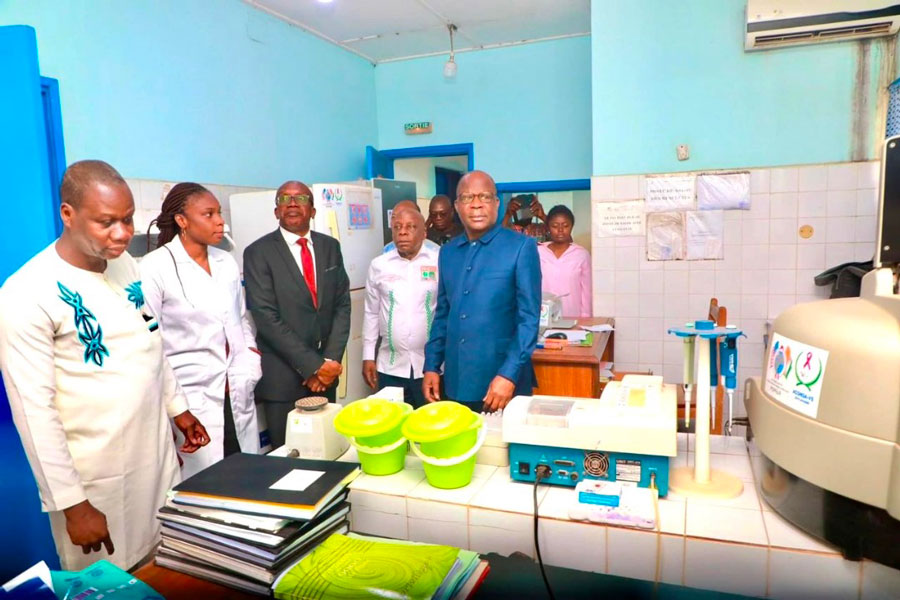 Hôpital général de Biankouma : le ministre Pierre Dimba annonce la réhabilitation prochaine de cette infrastructure