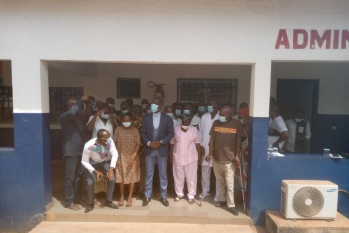 La réhabilitation du service des urgences de l’hôpital général d’Agnibilékrou bientôt achevée