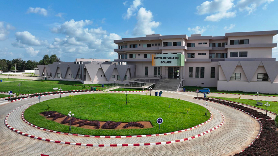 Hôtel de ville de Bouaké : symbole de la renaissance de la région du Gbêkê