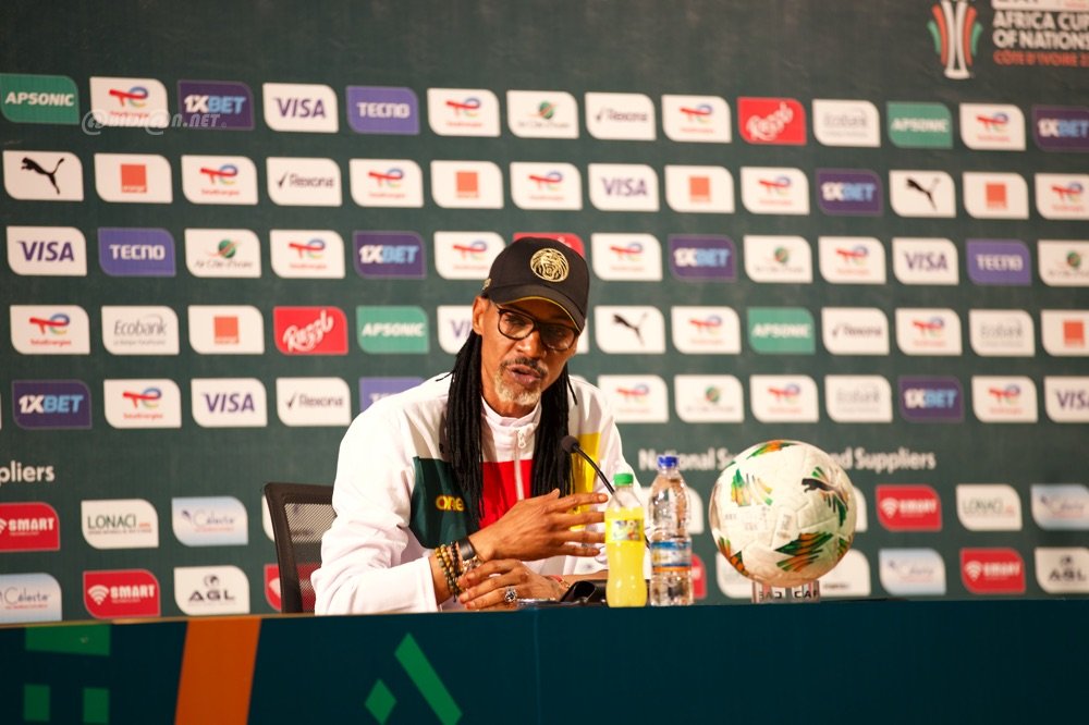 Can23: Rigobert Song, sélectionneur du Cameroun à propos des Supers Eagles du Nigeria ''c’est une équipe à prendre très au sérieux''