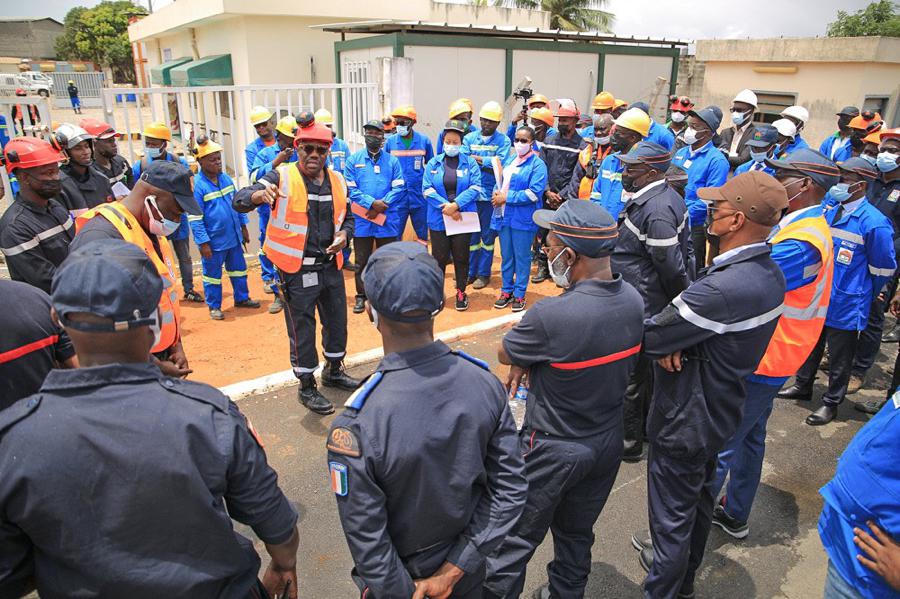 La GESTOCI teste son dispositif de sécurité sur ses installations