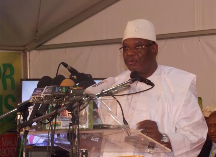 IBK, le successeur de Toumani Touré, prête serment