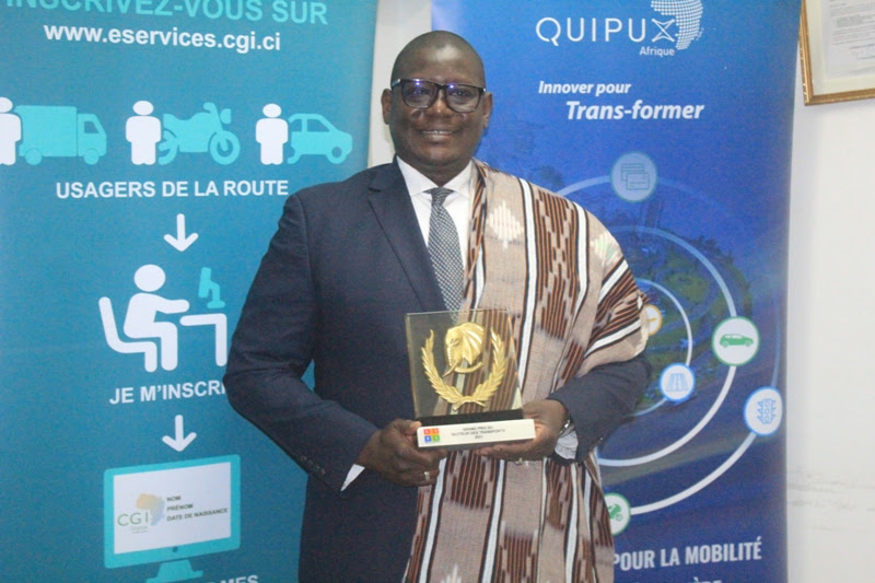 Ibrahima Koné reçoit le