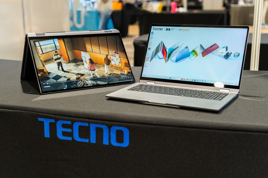 IFA 2026: TECNO se lance dans les PC convertibles et dévoile un smartphone sans bordures