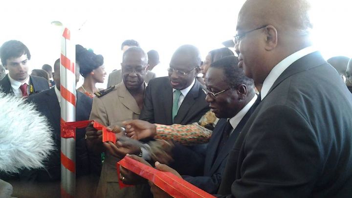 Etape III / ANSUT TOUR, TIC Pour Tous: Inauguration du projet eEducation au lycée professionnel de Jacqueville.