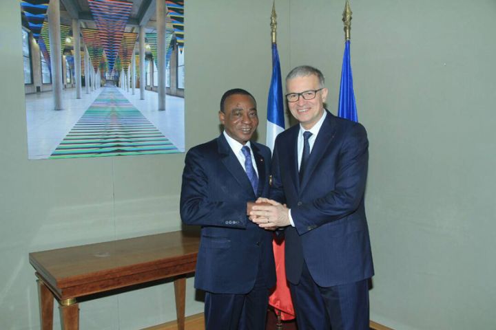 Plénière du Conseil Economique Social et Environnemental de France, Le Président Charles KOFFI DIBY invité spécial