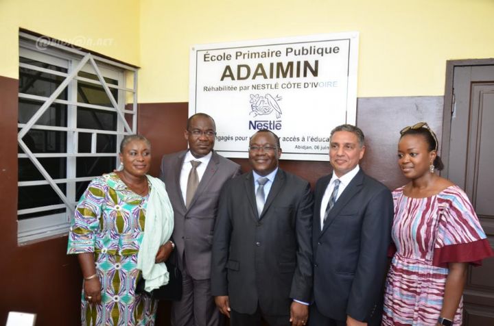 Education : l’Ecole primaire publique Adaimin de Marcory réhabilitée