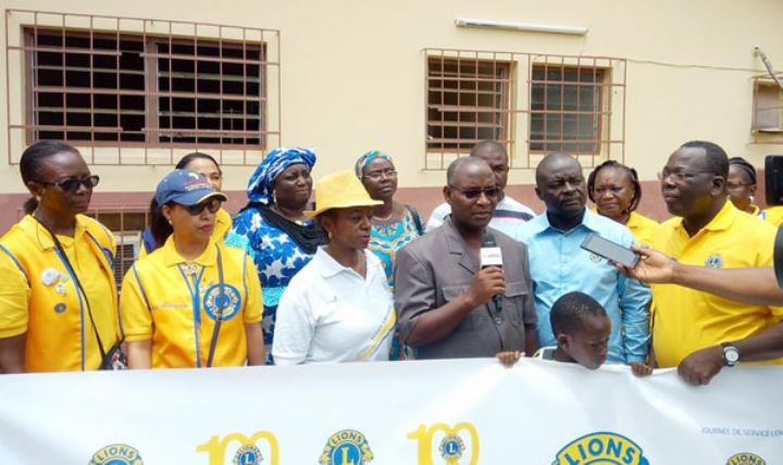 Institut des aveugles de Yopougon: Le Lions Club Côte d’Ivoire réhabilite le centre médical