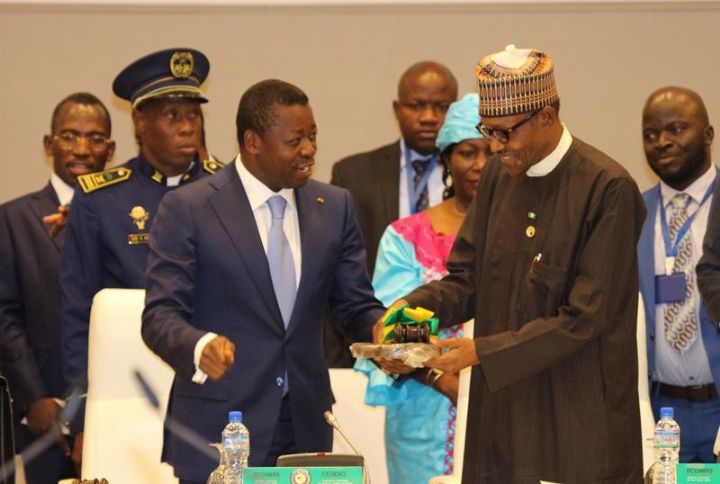 Muhammadu Buhari succède à Faure Gnassingbé à la tête de la conférence des chefs d’Etat de la CEDEAO